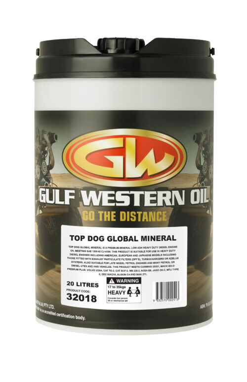 TOP DOG GLOBAL® MINERAL 15W-40
